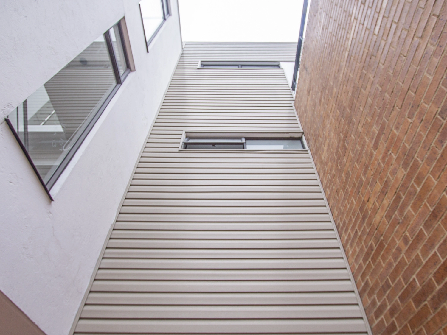 Fachada do edifício feita com arkosiding h