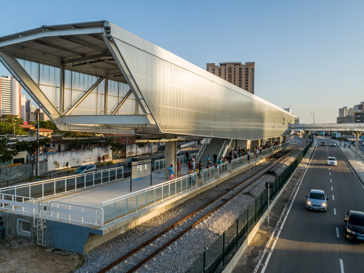 subway station facade with arkowall product